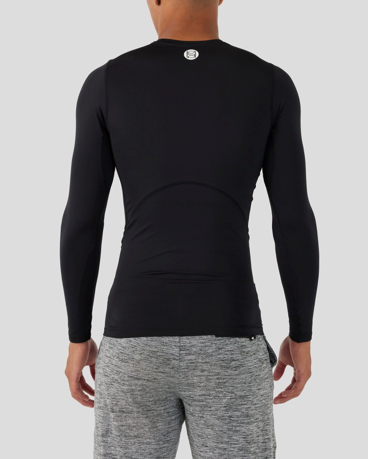COMPRESSION TEE LONG SLEEVE - BLACK - Image 3