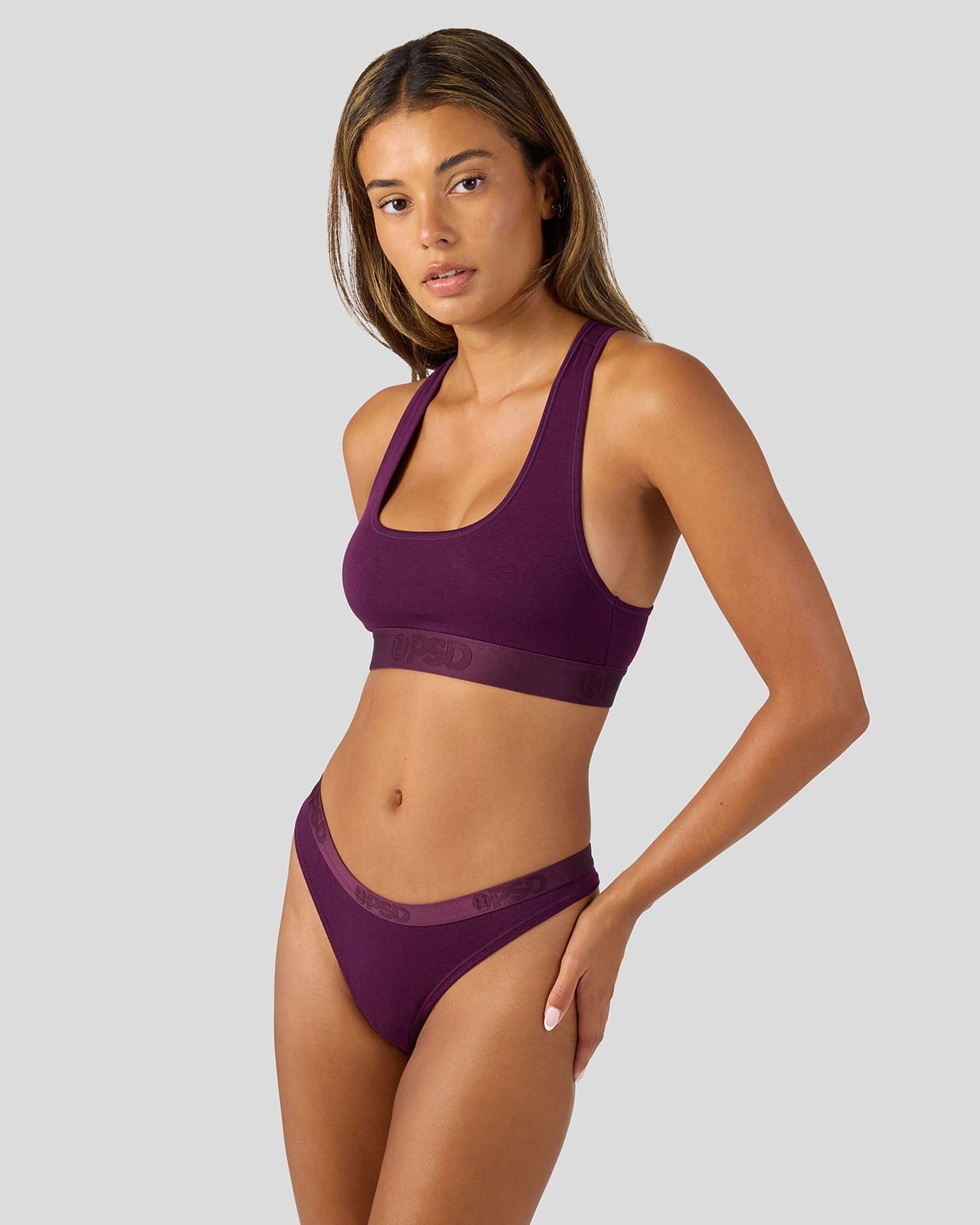 MODAL SOLIDS - PLUM - Image 3