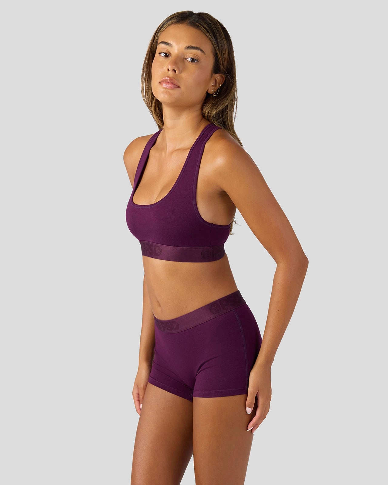 MODAL SOLIDS - PLUM - Image 3
